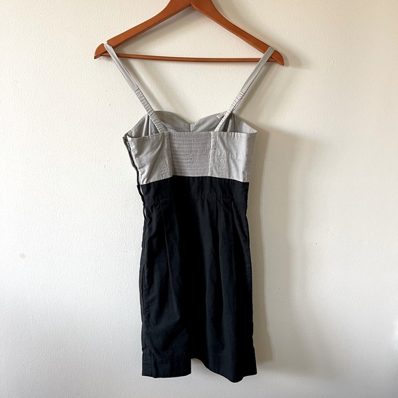 Wilfred Colorblock Convertible Dress w/ Sweetheart Neckline - Picture 2 of 4